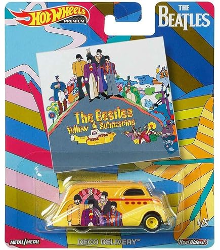 Hot Wheels The Beatles Series Quick D Livery 1/5, Black : Amazon